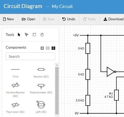 Circuit Diagram - A Circuit Diagram Maker | tecno4 | Scoop.it