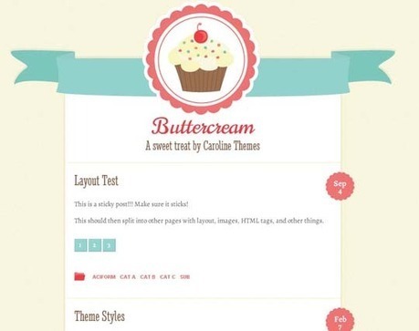 10 Fresh Out Of The Oven Free Responsive Wordpress Themes | Design Inspiration | Wordpress templates | Scoop.it