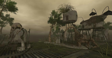  Dinosaurs & Coconuts by Cica Ghost - Second Life | Second Life Destinations | Scoop.it