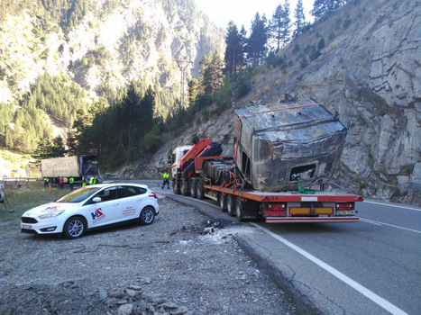 Une route du tunnel de Bielsa bien accidentogène | Vallées d'Aure & Louron - Pyrénées | Scoop.it