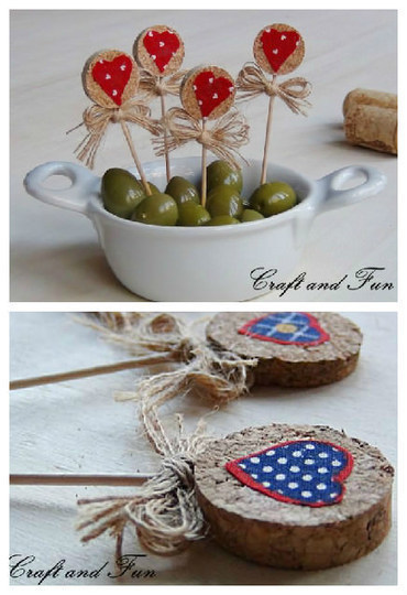 Recycling corks - idea for Valentine's Day | 1001 Recycling Ideas ! | Scoop.it