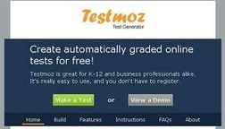 Testmoz - genera test y evaluaciones on line | #REDXXI | Scoop.it