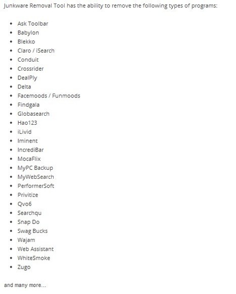 Junkware Removal Tool | ICT Security Tools | Scoop.it
