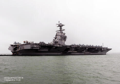 Le porte-avions USS Gerald R. Ford a quitt&eacute; la Cr&egrave;te pour rejoindre la Croatie | DEFENSE NEWS | Scoop.it