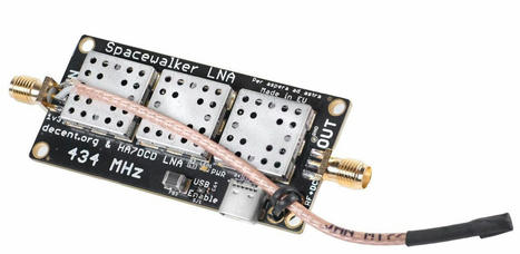 Spacewalker LNA 434 MHz is Designed to Improved Satellite Signal Reception | Raspberry Pi | Scoop.it