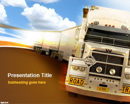 Free Heavy Truck PowerPoint Template | Free Powerpoint Templates | Free Templates for Business (PowerPoint, Keynote, Excel, Word, etc.) | Scoop.it