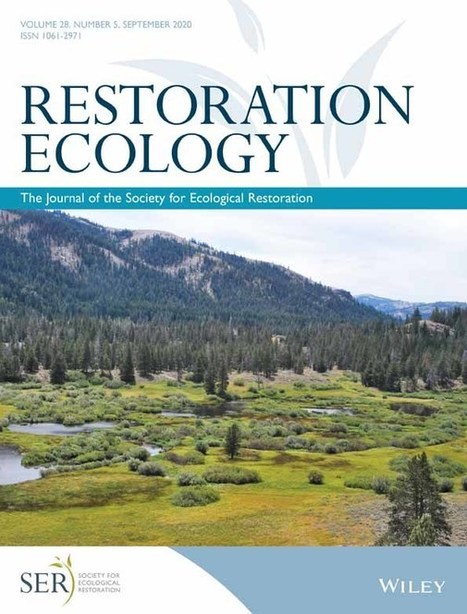 Restoration Ecology: Vol 28, No 5 | Biodiversité | Scoop.it