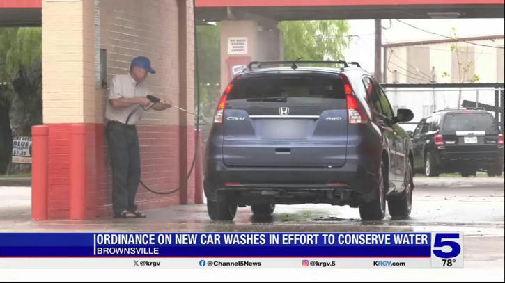 Brownsville Issues Ordinance On New Car Washes 