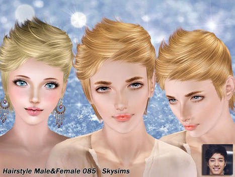 *FREE* Skysims-Hair-085 << TSR | Les Sims | Scoop.it