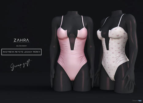 Bliss Bodysuit Fatpack October 2021 Group Gift by ZAHRA | Teleport Hub - Second Life Freebies | Second Life Freebies | Scoop.it