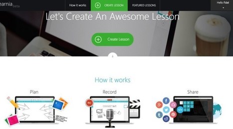 TheLearnia. Cr&eacute;er des le&ccedil;ons en vid&eacute;o &agrave; partir d&rsquo;un Powerpoint | Diaporamas attractifs | Scoop.it