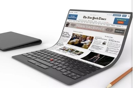 ZD.Net : "Interfaces | Lenovo fait le buzz avec son concept de PC à écran flexible | Ce monde à inventer ! | Scoop.it