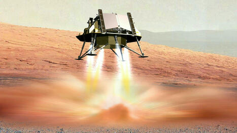 Airbus va contribuer au nouvel atterrisseur d'ExoMars | AERONAUTIQUE NEWS - AEROSPACE POINTOFVIEW - AVIONS - AIRCRAFT | Scoop.it