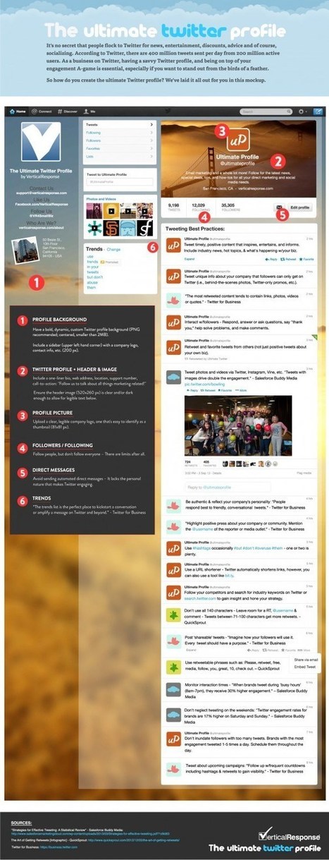 The perfect Twitter profile looks like this | Utilizing Twitter for PD Purposes | Scoop.it