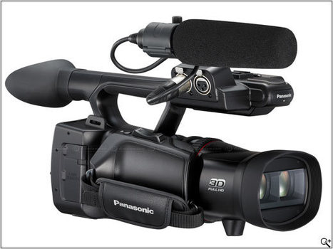 Panasonic creates HDC-Z10000 AVCHD 2.0 compatible 3D HD camcorder: Digital Photography Review | Photography Gear News | Scoop.it