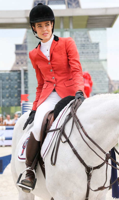 Carlota Casiraghi, una guapa y experta amazona en Par&iacute;s - Revista Semana | Caballo, Caballos | Scoop.it