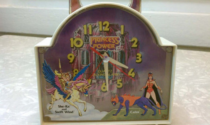 Retro She-Ra Princess Of Power Alarm Clock MOTU Swift Wind Catra 1980s | Antiques & Vintage Collectibles | Scoop.it