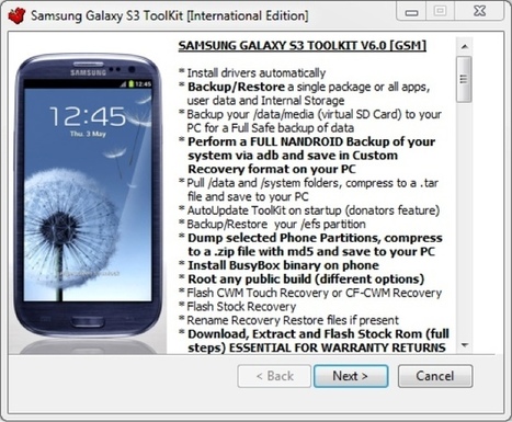 All In One Tool Kit For Samsung Galaxy SIII (I9300, I9305, AT&TSGH-I747, Sprint SPH-L740, TMobile SGH-T999) - Geeky Android - News, Tutorials, Guides, Reviews On Android | Android Discussions | Scoop.it