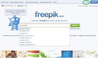 Contar con TIC: Freepik: un buscador de imágenes libres | Las TIC y la Educación | Scoop.it