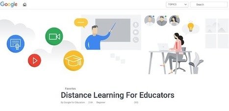 Google's Distance Learning Resources for Schools | Education 2.0 & 3.0 | Scoop.it