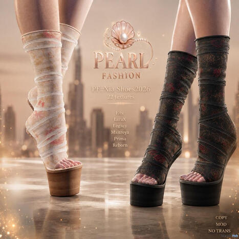 Xia Shoes Fatpack June 2026 Gift by Pearl Fashion | Teleport Hub - Second Life Freebies | Second Life Freebies | Scoop.it