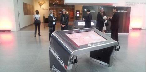 Une table tactile géante pour les musées et collectivités inventée par la start-up normande Itekube | Culture : le numérique rend bête, sauf si... | Scoop.it