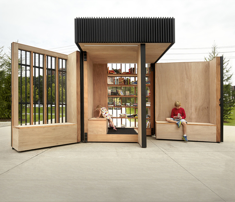 Toronto : une box mobile géante devient bibliothèque de quartier | -thécaires | Actualité(s) des Bibliothèques | Scoop.it