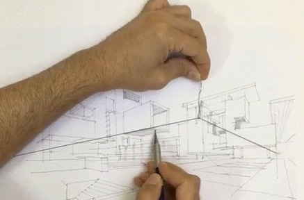 Un truco para dibujar en perspectiva con dos puntos de fuga | tecno4 | Scoop.it