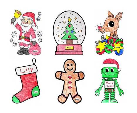 Make Christmas Light Up Cards - 6 FREE Templates | iPads, MakerEd and More  in Education | Scoop.it