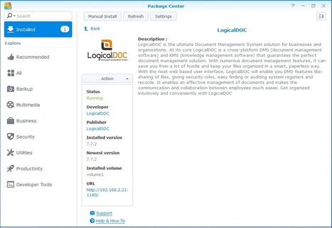 LogicalDOC available on SYNOLOGY devices | LogicalDOC - Document Management Software | Scoop.it