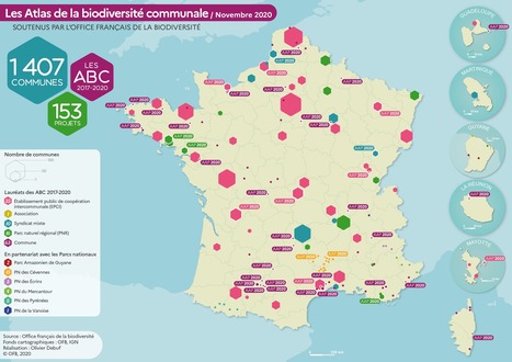 Atlas de la biodiversit&eacute; communale 2020 : L&rsquo;OFB soutient 251 nouvelles communes | Vers la transition des territoires ! | Scoop.it