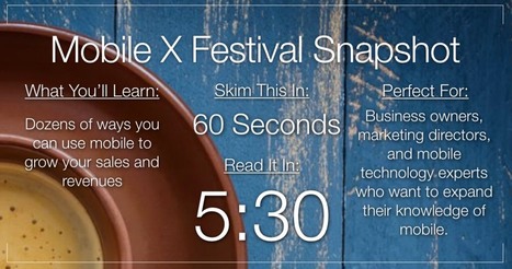 41 Ways You Can Use Mobile to Grow Your Business | Mobile X Festival | Mobile Technology | Scoop.it