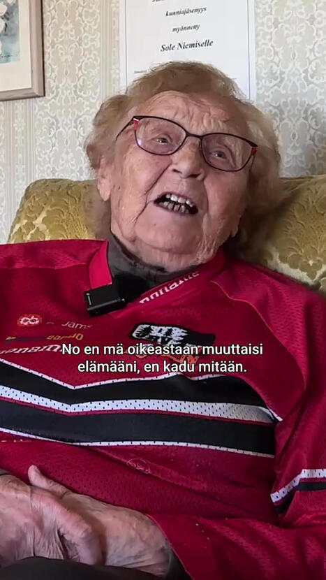 98-vuotias Sole kertoo salaisuuden pitkään elämään | 1Uutiset - Lukemisen tähden | Scoop.it