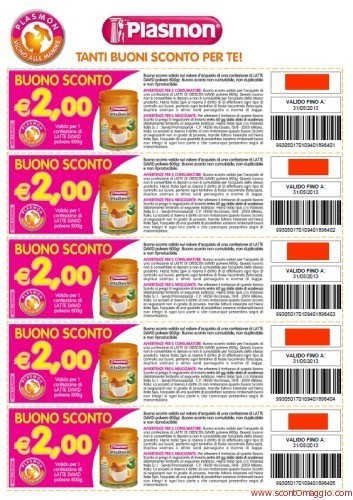 Buoni sconto Plasmon: Latte David in polvere | Coupon e buoni sconto per la spesa alimentare | Scoop.it