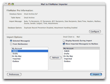 Mail to FileMaker Importer | Automated Workflows | Learning Claris FileMaker | Scoop.it