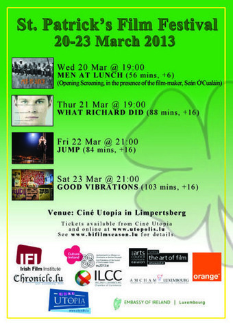 Chronicle.lu - St Patrick’s Film Festival Announced | Luxembourg (Europe) | Scoop.it