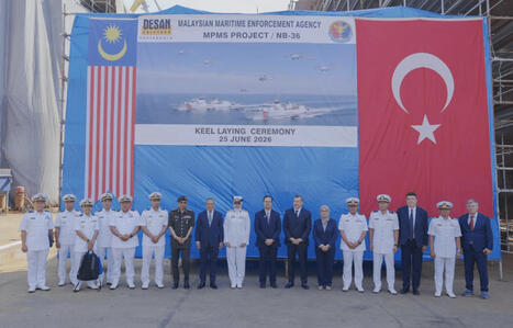 DESAN Lays Keel for Second MPMS Vessel for Malaysian Coast Guard | DEFENSE NEWS | Scoop.it