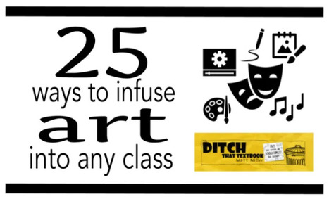 Twenty-five ways to infuse art into any class | Educational Pedagogy | Scoop.it