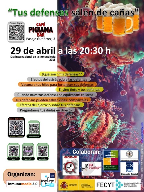 Las defensas salieron "de cañas" el 29 de abril en Valladolid | Immunology for University Students | Scoop.it