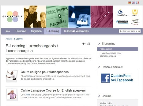 QuattroPole &raquo; E-Learning | E-Learning Luxembourgeois / Luxembourgish | Luxembourg (Europe) | Scoop.it