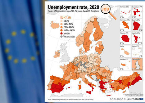 Les régions face au chômage : une Europe coupée en deux | Emploi, formation & insertion | Scoop.it