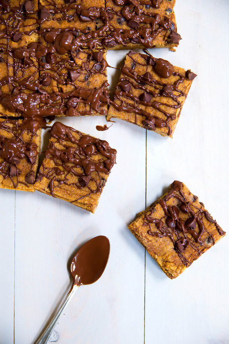 Chocolate Chip Coconut Flour Pumpkin Bars  | Best  Healthy Living Scoops | Scoop.it
