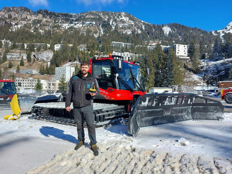 Des dameuses qui carburent à l'huile de seconde main en attendant l'électrique | Club euro alpin: Economie tourisme montagne sports et loisirs | Scoop.it