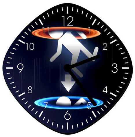 Portal Wall Clock: Time for Testing | All Geeks | Scoop.it