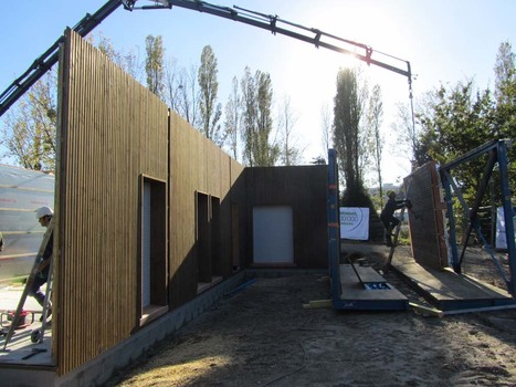 Deux maisons bois BEPos se posent sur le chantier Villavenir + Atlantique | Build Green, pour un habitat écologique | Scoop.it