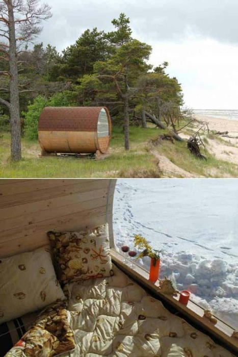 Romantic Huts Near The Seashore In Cape Kolkas, Latvia | 1001 Gardens ideas ! | Scoop.it