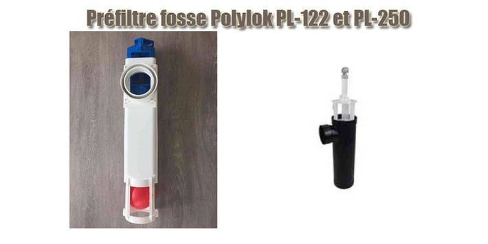 Préfiltre fosse Polylok PL-122 et PL-250 | Actualités, Communiqués Presse, Nouveautés, Infos... | Scoop.it