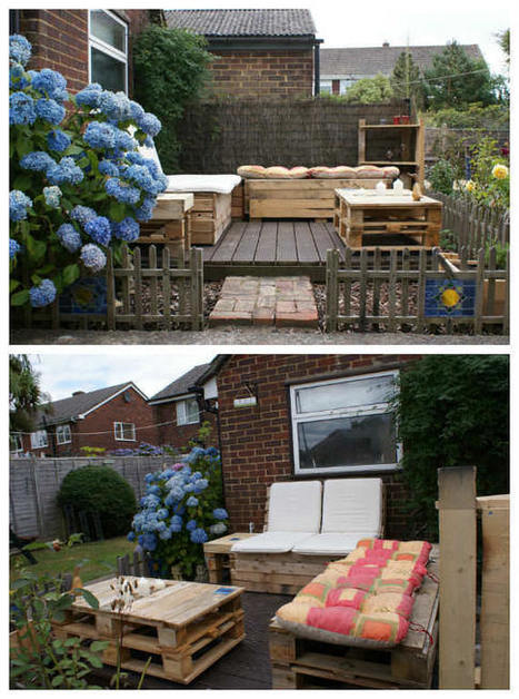 Outdoor Pallet Lounge | 1001 Pallets ideas ! | Scoop.it