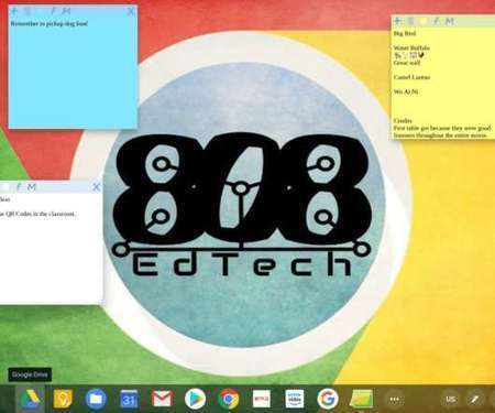 Chrome can: Sticky notes on your Chromebook desktop  | Android and iPad apps for language teachers | Scoop.it