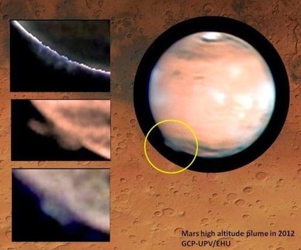 Una 'Nube' sobre Marte deja desconcertados a los científicos | Ciencia-Física | Scoop.it